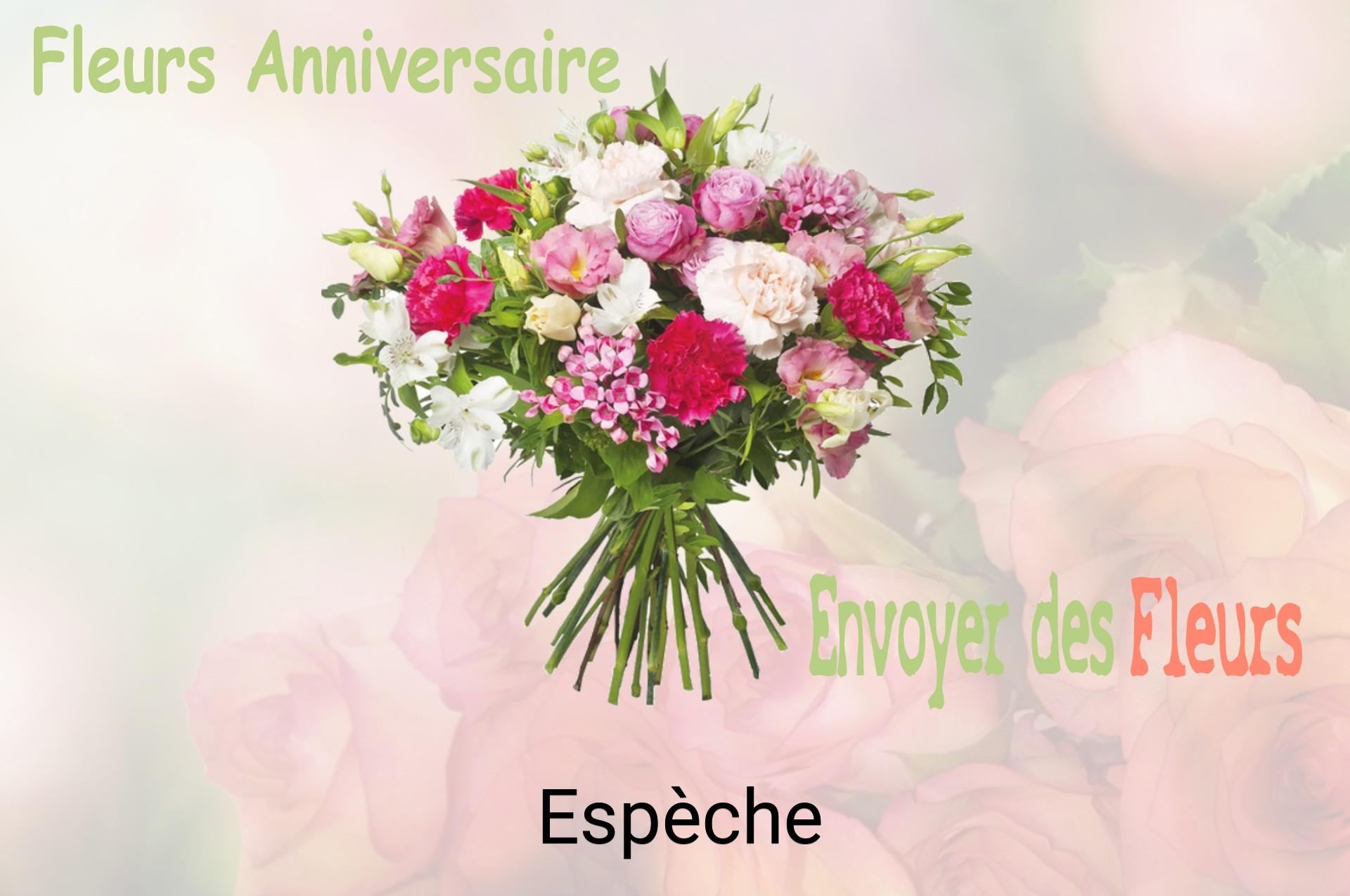 Bouquet de fleurs d’anniversaire livré à Espèche
